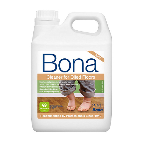 Средство по уходу Bona Cleaner for oiled floors 2.5л (фото 1)