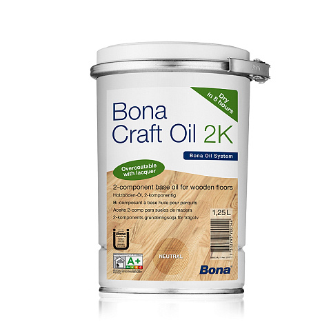 Масло Bona Craft Oil 2К - Graphite 1.25л (фото 1)