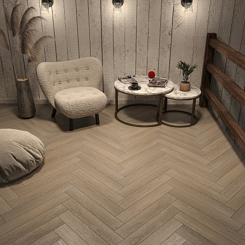My Step Herringbone MS3812 Ledda Oak 12 мм 33 класс с фаской (фото 8)