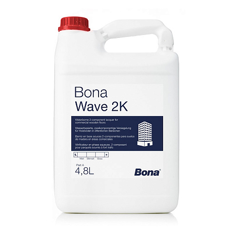 Лак Bona Wave 2K gloss/глянец 4.8+0.2л 4.8л (фото 1)