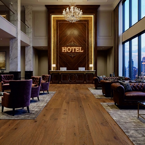 Crownwood Прайм 14мм Дуб Кремовый Тренд масло однополосный с фаской (фото 7)