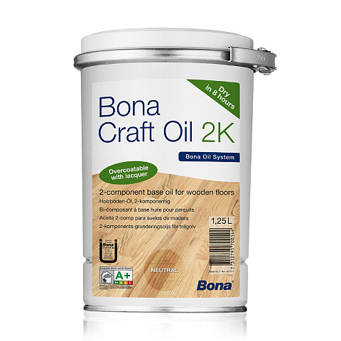 Масло Bona Craft Oil 2К - Neutral 1.25л (фото 1)