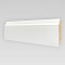 Плинтус CROWNWOOD Вектор 2150x16x120/ Белый (миниатюра фото 1)