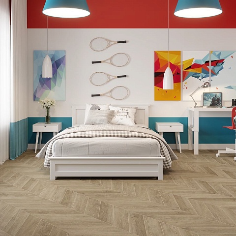 Alpine Floor SPC Chevron Alpine ECO 18-2 Дуб Ваниль Селект 4V 43кл (фото 3)