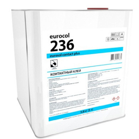 Клей Forbo Eurocol (RUS) 236 Eurosol Contact Plus контактный 3.8кг (фото 1)